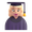 woman student emoji